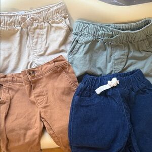Carter's Kids Casual Bottoms - Navy, Olive, Tan, Beige